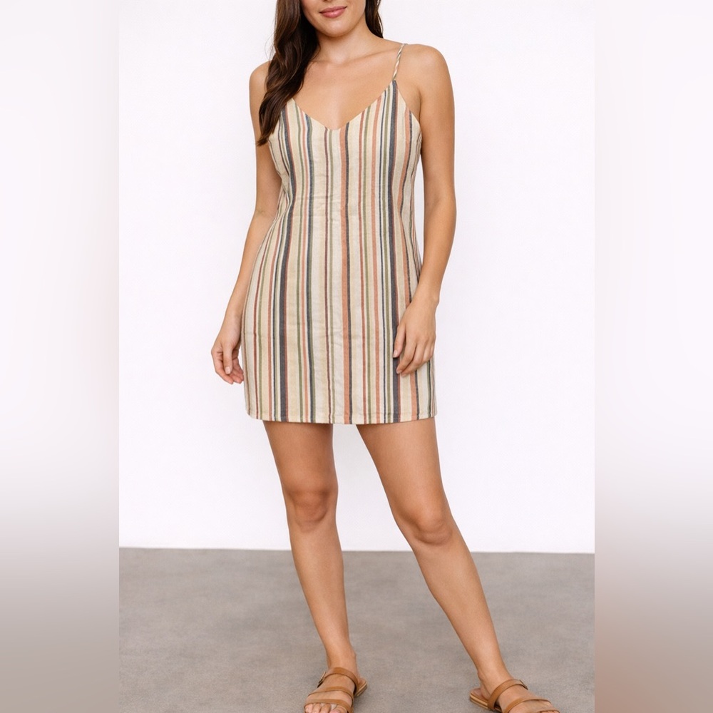 American Eagle Striped Mini Dress - M